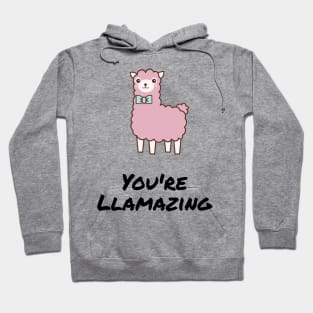 You're llamazing - funny alpaca / llama quote for amazing friends and loved ones Hoodie